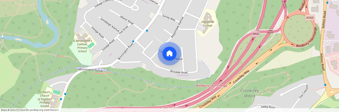 Cumberland Avenue, Brinnington, Stockport, SK5