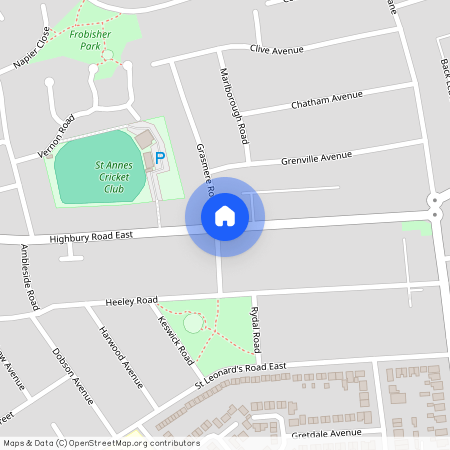 Highbury Road East, Lytham St. Annes, Lancashire