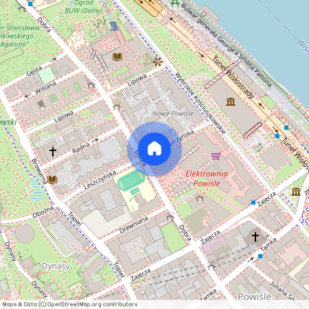 ul. Leszczyńska, Powiśle, Śródmieście, Warszawa, mazowieckie