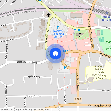 Blackpool Old Road, Poulton-le-Fylde, Lancashire, FY6