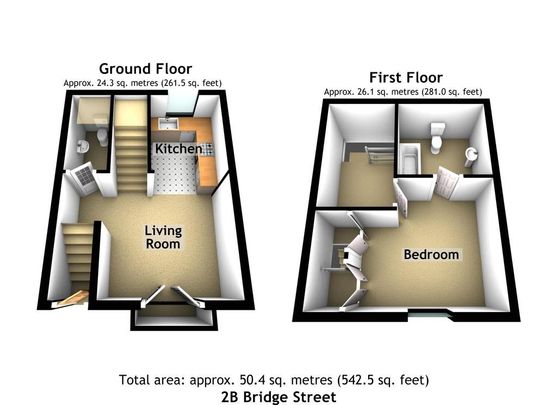 1 bedroom mews to rent - Photo 1