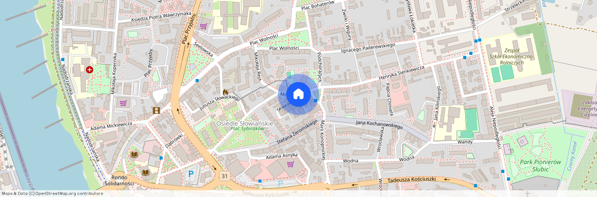 os. Słowiańskie, Słubice, Słubice, słubicki, lubuskie