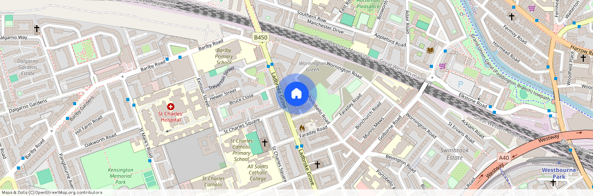 West Row, Ladbroke Grove, London, W10