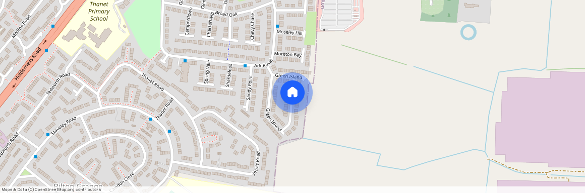 Green Island, Bilton