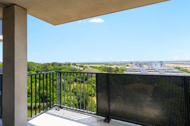 TABA Tower - Serviciertes Apartment mit grandiosem Fernblick direkt an der U1 Oberlaa - begehbarer Kleiderschrank, inkl. Heizung, Kühlung, Strom, Internet und Fitnessraum! - Photo 1