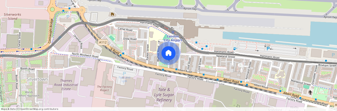 Saville Road, E16, London