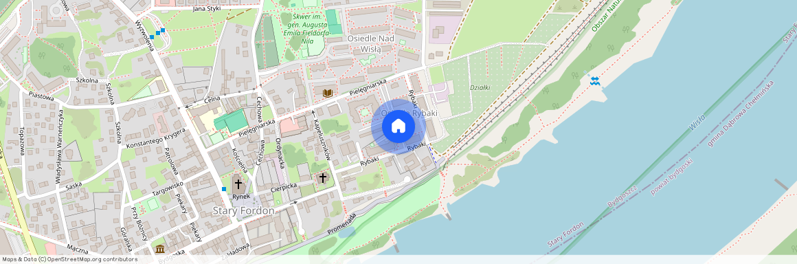 ul. Rybaki, Stary Fordon, Bydgoszcz, kujawsko-pomorskie