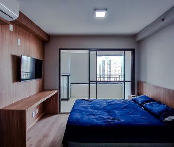Studio para alugar com 32m², 1 quarto e sem vaga - Foto 3
