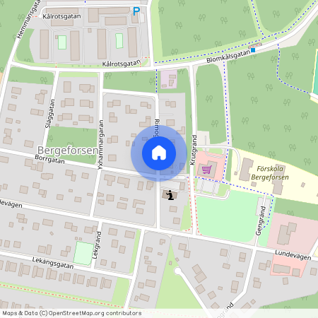 Rimogatan, Bergeforsen