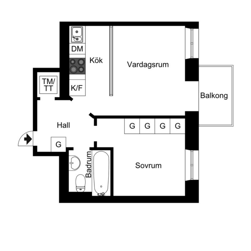 Hagagatan, Stockholm - Foto 1