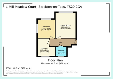 Mill Meadow Court, Norton, Stockton-on-Tees, Durham, TS20 2GA - Photo 3