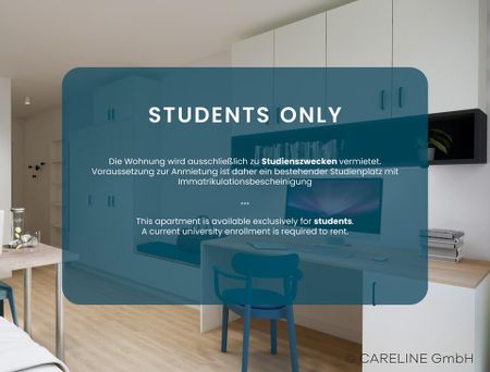 Neubau-Studentenapartment im Quartillion – möbliert & top Lage! - Photo 2