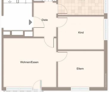 3 Zimmer, 75 m², 2. Stock - Foto 6