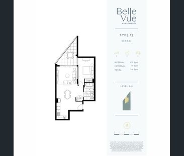 Brand New Generous-sized one bedroom apartment - Photo 5