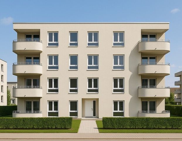 Möblierte 2-Zimmer-Wohnung mit Balkon und Einbauküche in unmittelbarer Daimler-Nähe - Photo 1