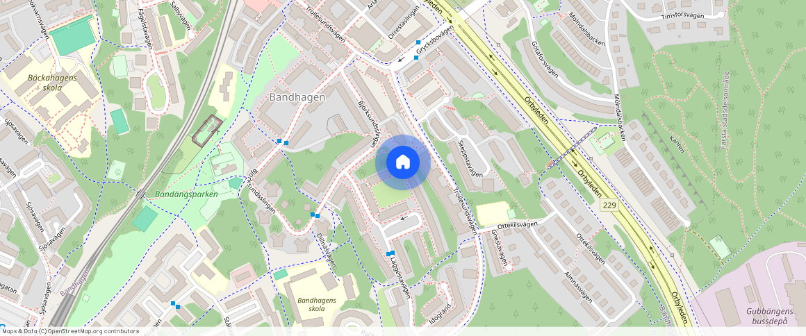 Läggestavägen 23, Bandhagen