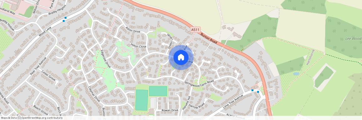 Hay Wain Lane, Derbyshire, Midway, DE11