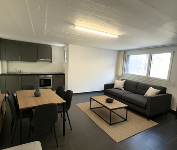 St-Imier, studio on the ground floor in the city center - Photo 1