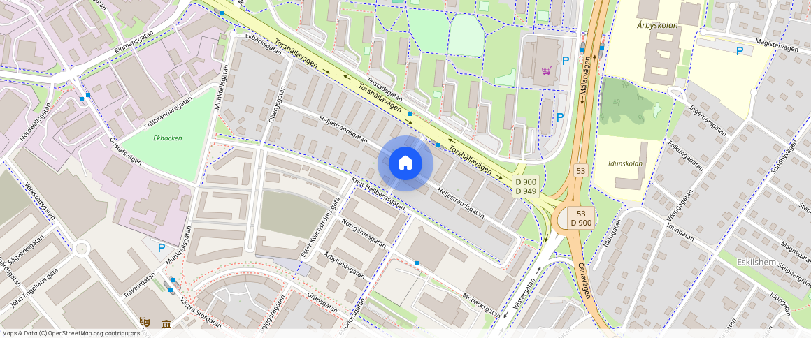 Heljestrandsgatan, Eskilstuna