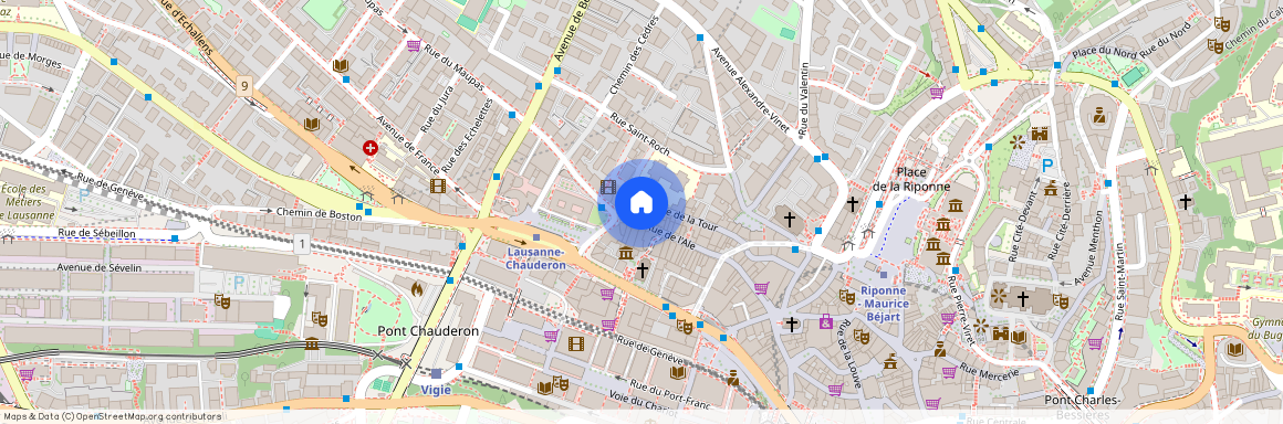 Rue de l'Ale 42, 1003 Lausanne