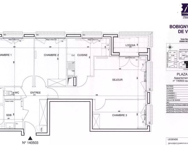 location Appartement T4 DE 76.1m² À BOBIGNY - Photo 1