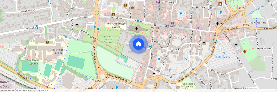 Canon Lane, Chichester, West Sussex, PO19