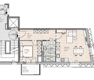 Erstbezug: 2-Zimmer Wohnung im 2. OG / Top B08 - Foto 3