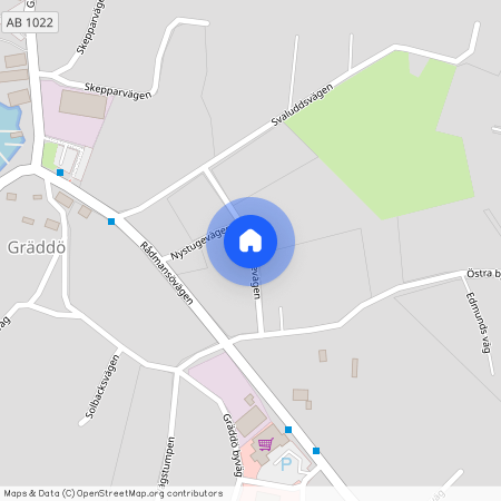 Nystugevägen, Gräddö