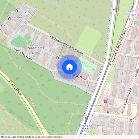 ul. Nadmorski Dwór, Brzeźno, Gdańsk, pomorskie