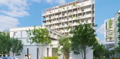 ATTRAKTIVE 2-ZIMMER-ERSTBEZUGSWOHNUNG MIT BALKON & LOGGIA IN FLORIDSDORF - Foto 2