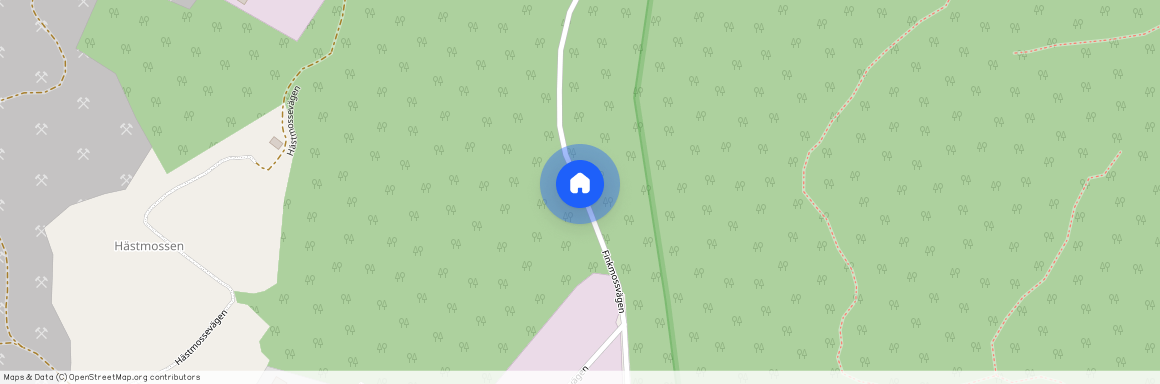 Finkmossvägen, Tumba