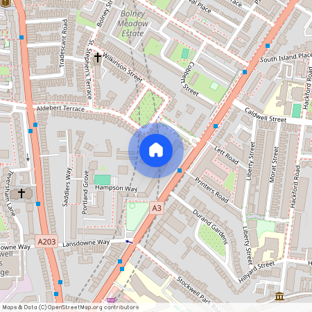 Hampson Way, SW8, Stockwell, London, SW8