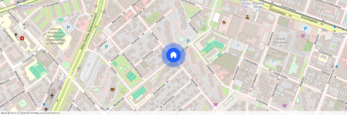 ul. Majdańska, Grochów, Praga-Południe, Warszawa, mazowieckie