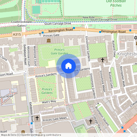 Ennismore Gardens, SW7, London