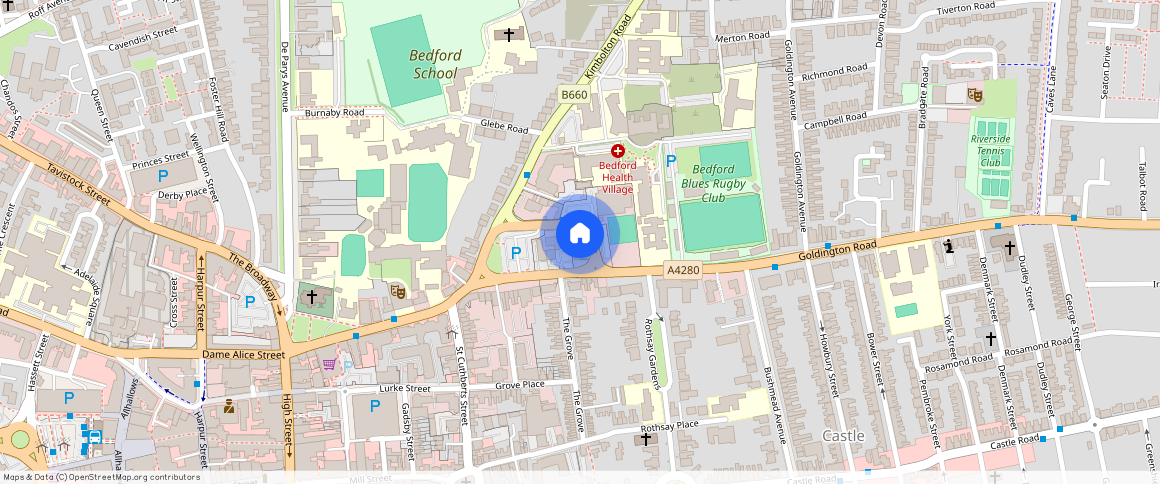 ** Goldington Road, Bedford MK40