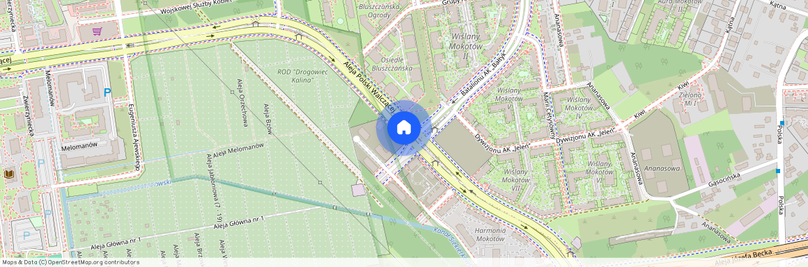 mazowieckie, Warszawa, Mokotów, Aleja, Polski, Walczącej