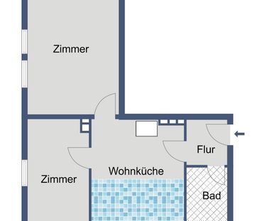 Dachgeschosswohnung sucht Nachmieter - Foto 3