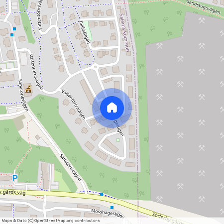 Petersbergsstigen, Rönninge