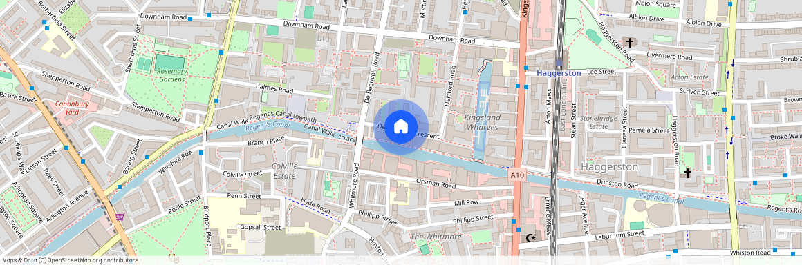 Grand Canal Apartments, 56 De Beauvoir Crescent, London, N1 5TF