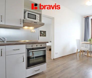 Pronájem bytu 2+kk, Popůvky u Brna, částečně zařízený - Фото 4