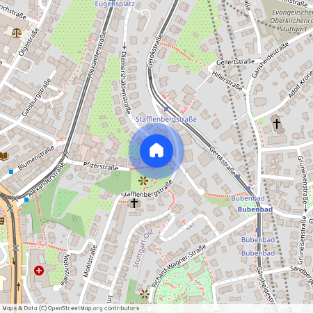 Diemershalde 36, 70184 Stuttgart - Stuttgart-Ost