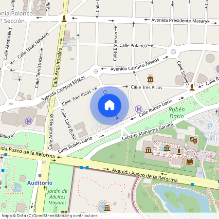 lamartine #761, Colonia Polanco V Sección, C.P. 11560, Df / Cdmx
