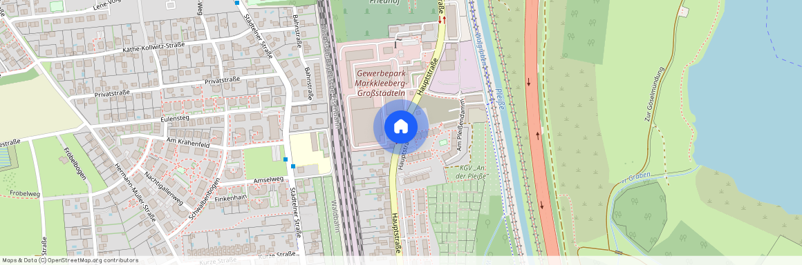 Hauptstraße, 04416, Hauptstraße    Markkleeberg