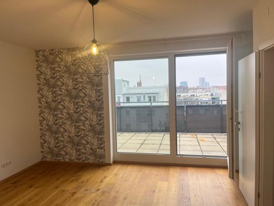 Alxingergasse - 2 Zimmer DG mit 14,33m2 großer Terrasse - Photo 1