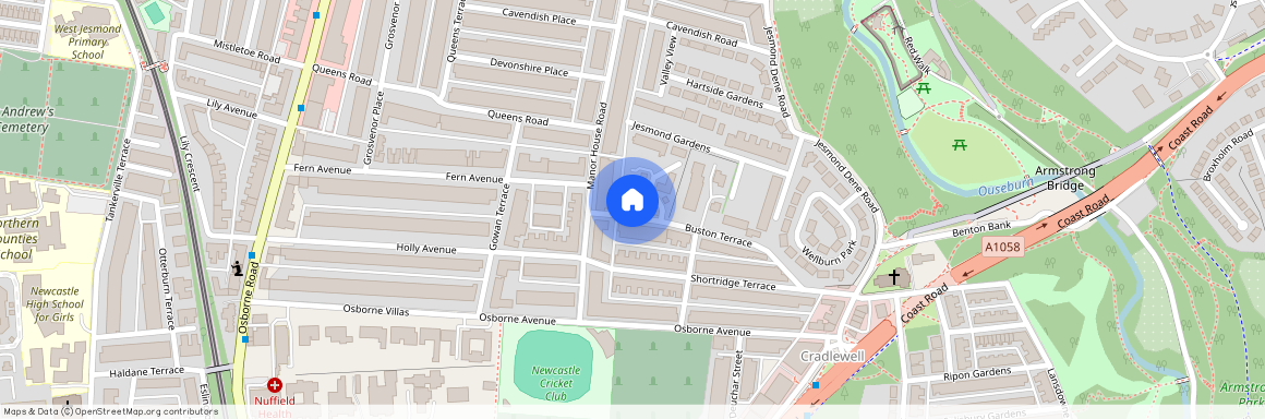 Buston Terrace, Jesmond