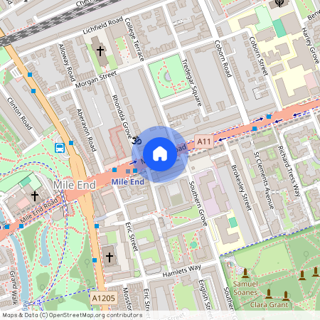Mile End Road, London, E3