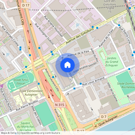 Rue Henri Bergson, Francja, Asnières-Sur-Seine