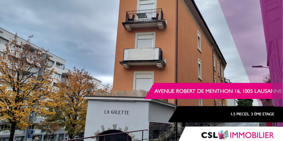 Charmant studio à Lausanne - Photo 3