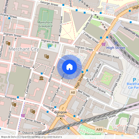 Blackfriars Court, Merchant City, Glasgow, G1