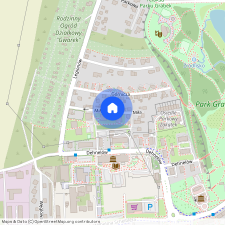 ul. Miła, Czeladź, będziński, śląskie